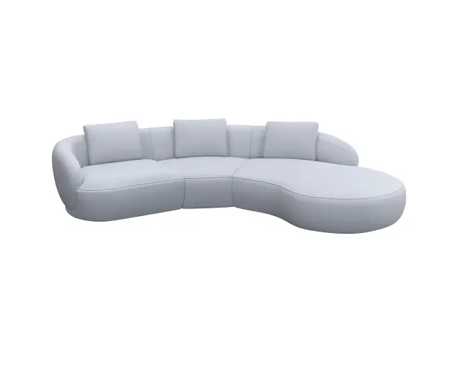 Torino 1.5 Sitzer Eckcouch Chaiselong 2