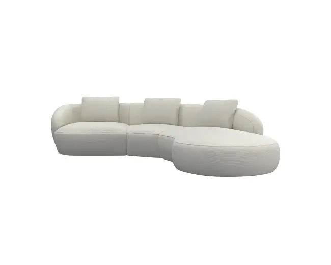 Torino 1.5 Sitzer Eckcouch Chaiselong 1