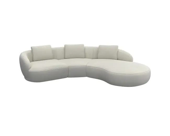 Torino 1.5 Sitzer Eckcouch Chaiselong 2