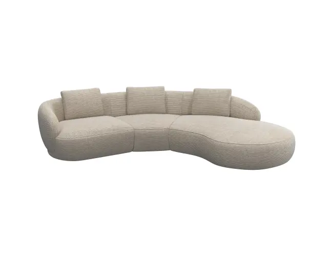 Torino 1.5 Sitzer Eckcouch Chaiselong 2
