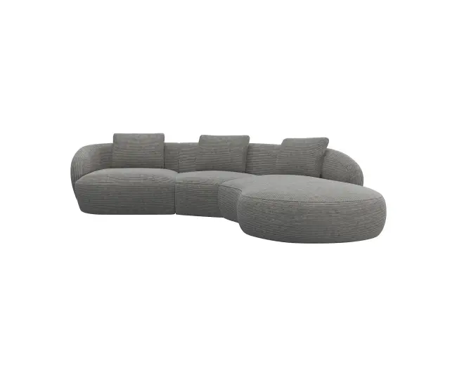 Torino 1.5 Sitzer Eckcouch Chaiselong 1