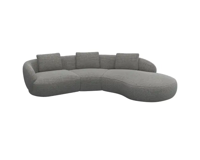 Torino 1.5 Sitzer Eckcouch Chaiselong 2