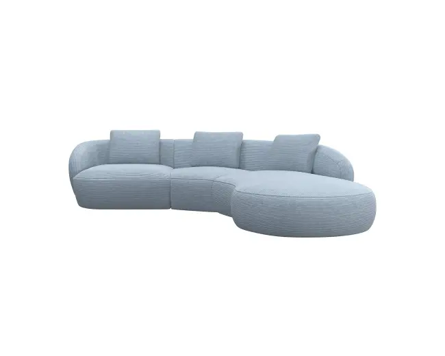 Torino 1.5 Sitzer Eckcouch Chaiselong 1