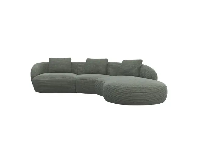 Torino 1.5 Sitzer Eckcouch Chaiselong 1