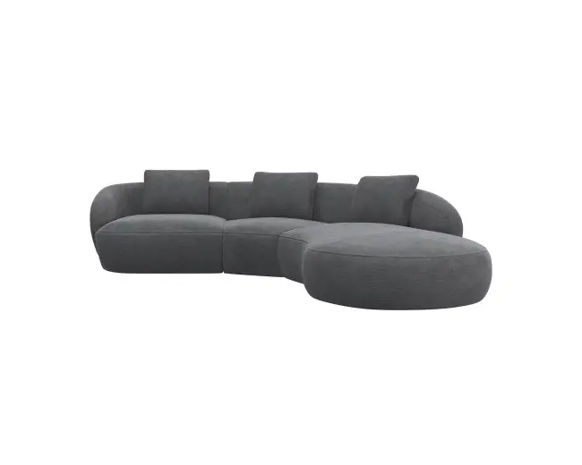 Torino 1.5 Sitzer Eckcouch Chaiselong 1