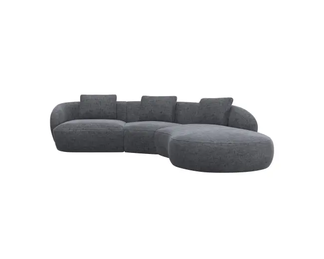 Torino 1.5 Sitzer Eckcouch Chaiselong 1