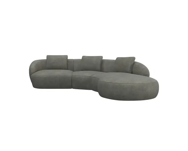 Torino 1.5 Sitzer Eckcouch Chaiselong 1