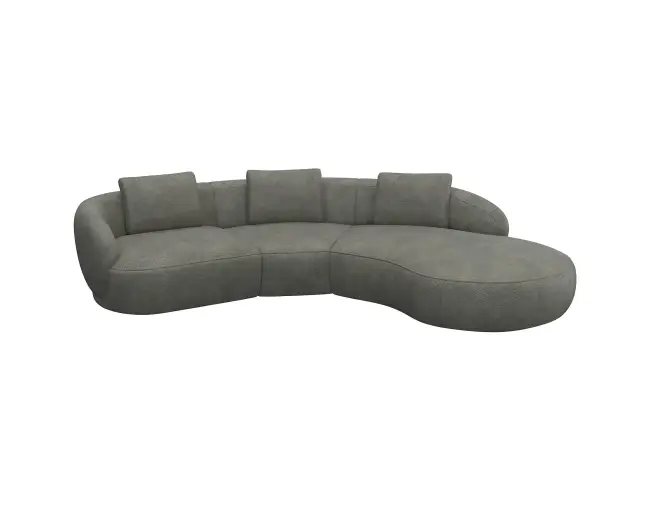 Torino 1.5 Sitzer Eckcouch Chaiselong 2