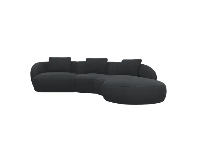 Torino 1.5 Sitzer Eckcouch Chaiselong 1