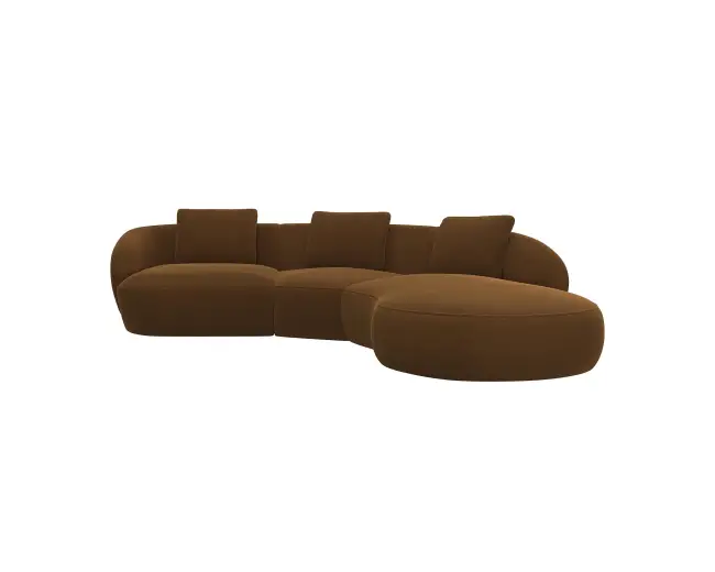 Torino 1.5 Sitzer Eckcouch Chaiselong 1