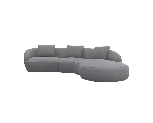 Torino 1.5 Sitzer Eckcouch Chaiselong 1