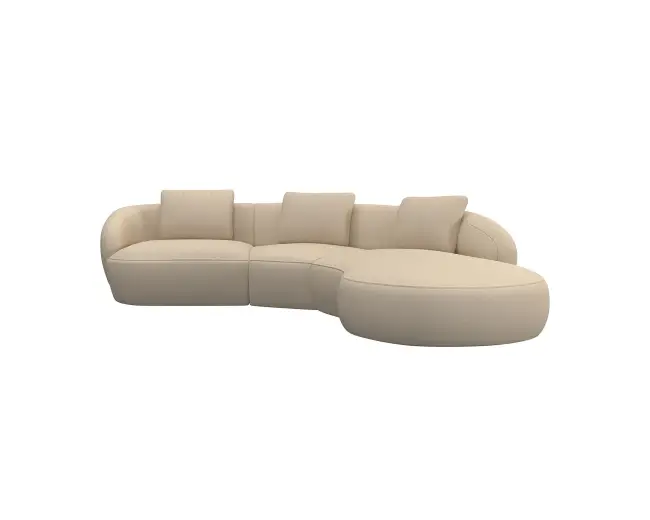 Torino 1.5 Sitzer Eckcouch Chaiselong 1