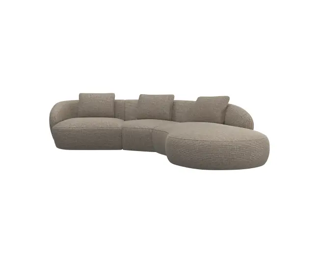 Torino 1.5 Sitzer Eckcouch Chaiselong 1