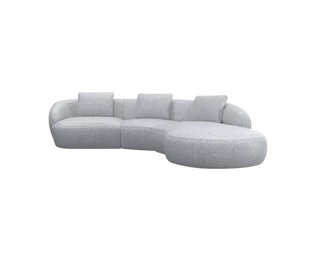 Torino 1.5 Sitzer Eckcouch Chaiselong 1