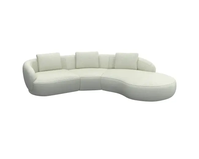 Torino 1.5 Sitzer Eckcouch Chaiselong 2