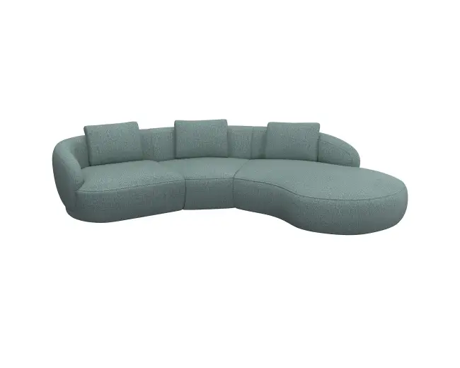 Torino 1.5 Sitzer Eckcouch Chaiselong 2