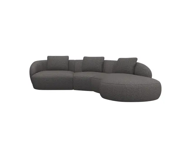Torino 1.5 Sitzer Eckcouch Chaiselong 1