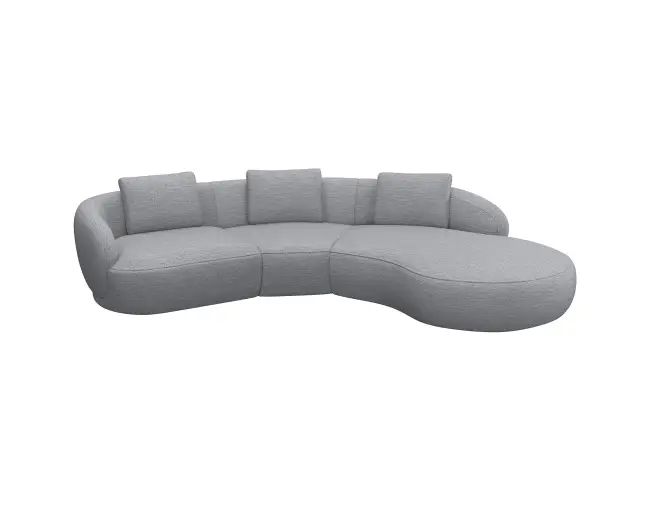 Torino 1.5 Sitzer Eckcouch Chaiselong 2