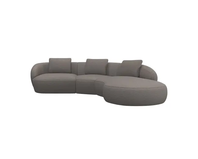 Torino 1.5 Sitzer Eckcouch Chaiselong 1