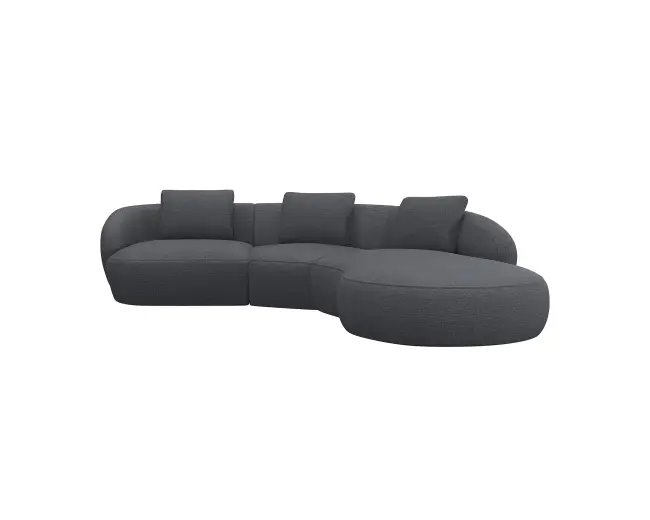 Torino 1.5 Sitzer Eckcouch Chaiselong 1