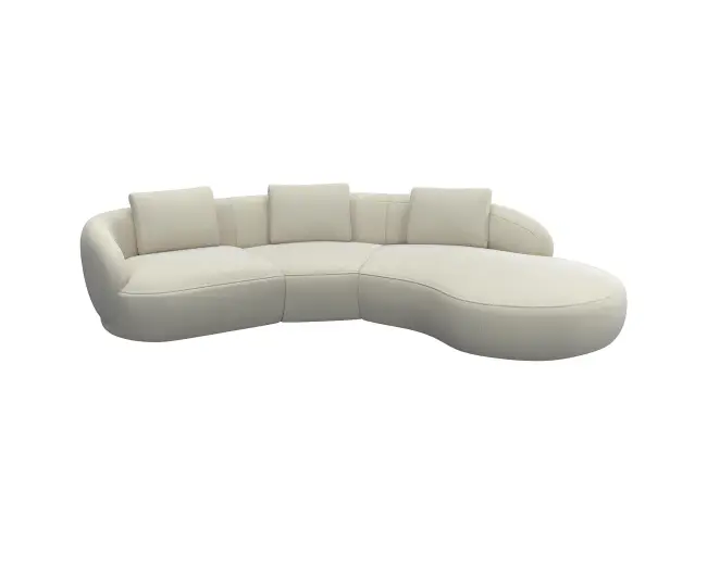 Torino 1.5 Sitzer Eckcouch Chaiselong 2