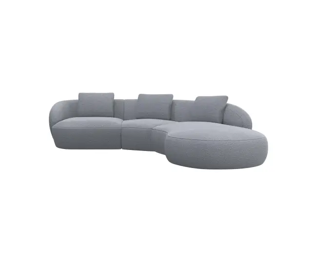 Torino 1.5 Sitzer Eckcouch Chaiselong 1