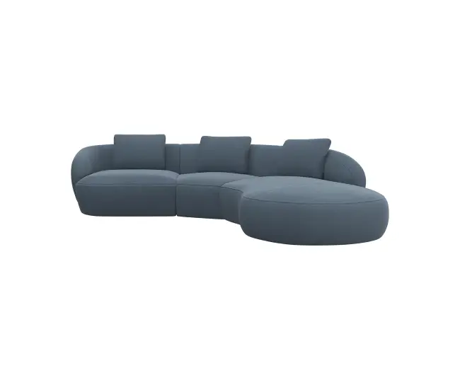 Torino 1.5 Sitzer Eckcouch Chaiselong 1