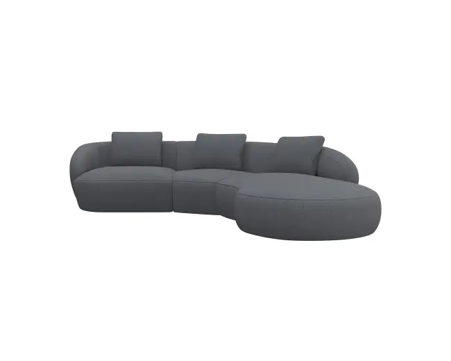 Torino 1.5 Sitzer Eckcouch Chaiselong 1