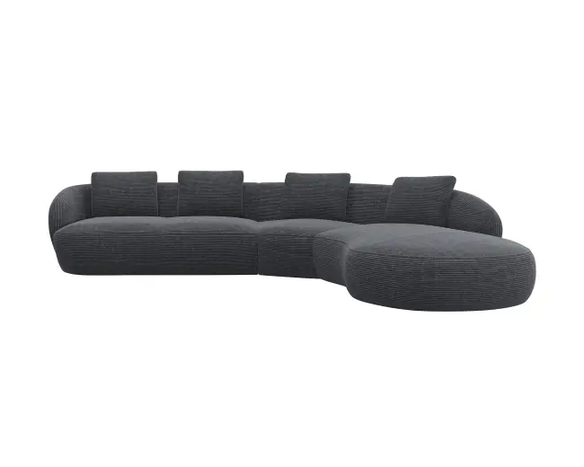 Torino 2.5 Sitzer Echcouch Chaiselong 1