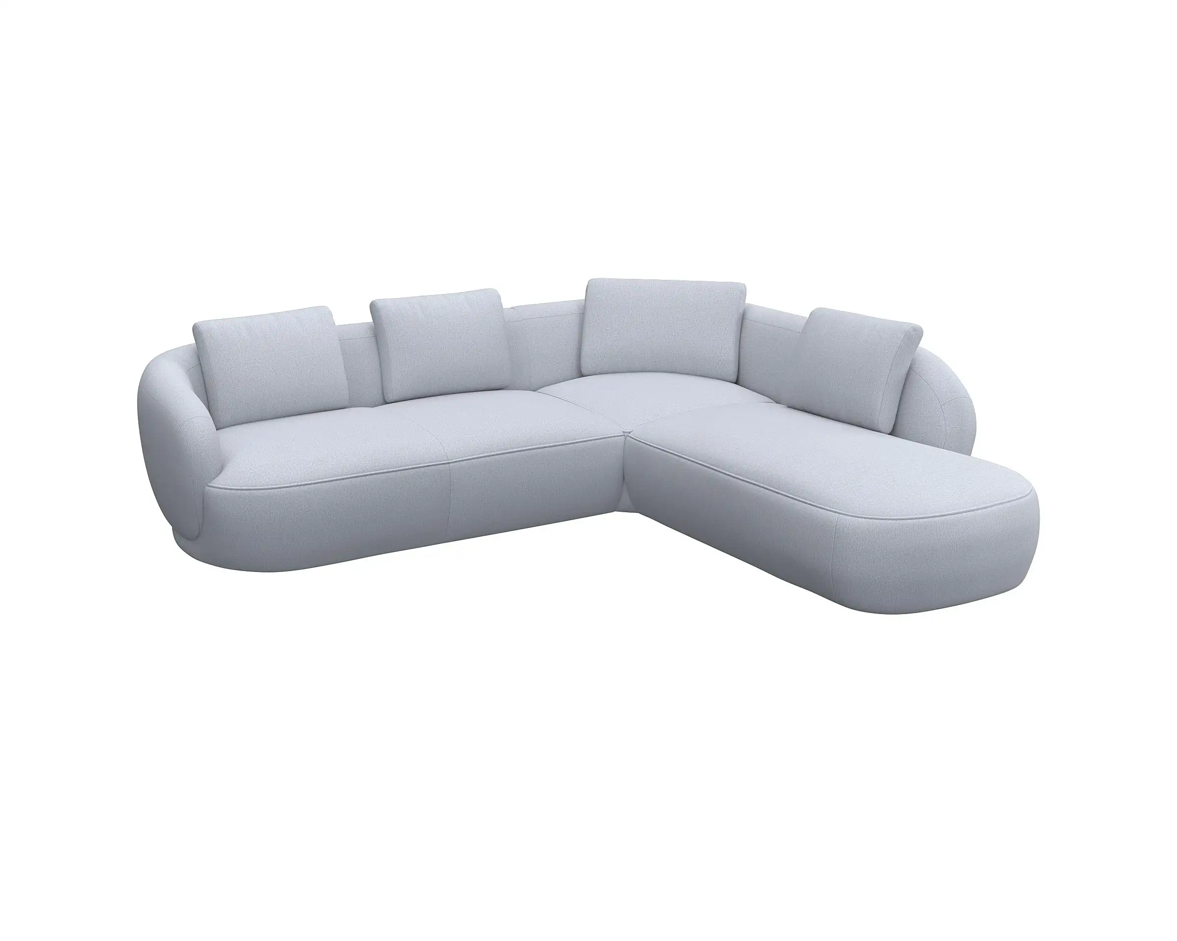 Flexlux 2.5 Sitzer Eckcouch Open-End Bild 2