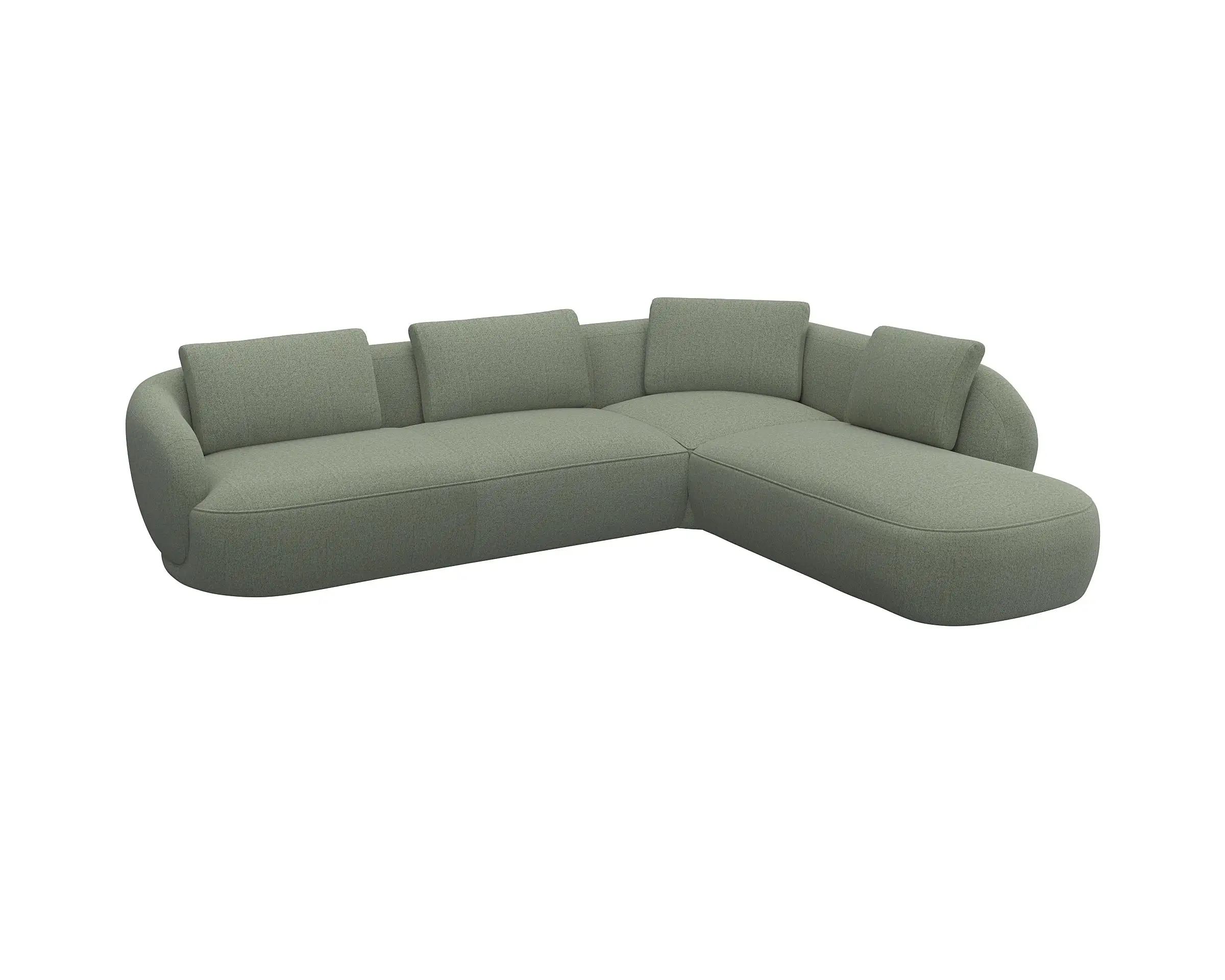 Flexlux 3 Sitzer Eckcouch Open-End Bild 2