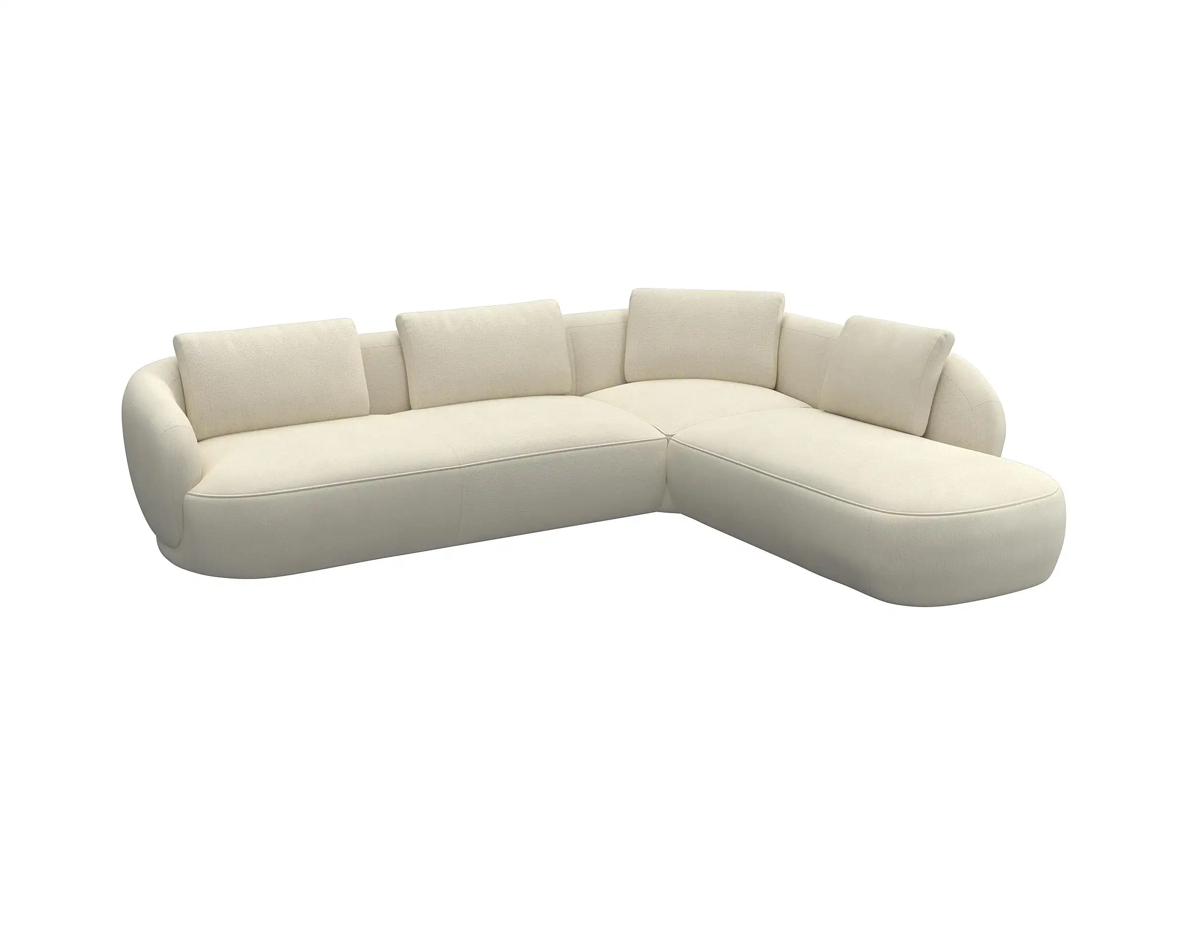 Flexlux 3 Sitzer Eckcouch Open-End Bild 2