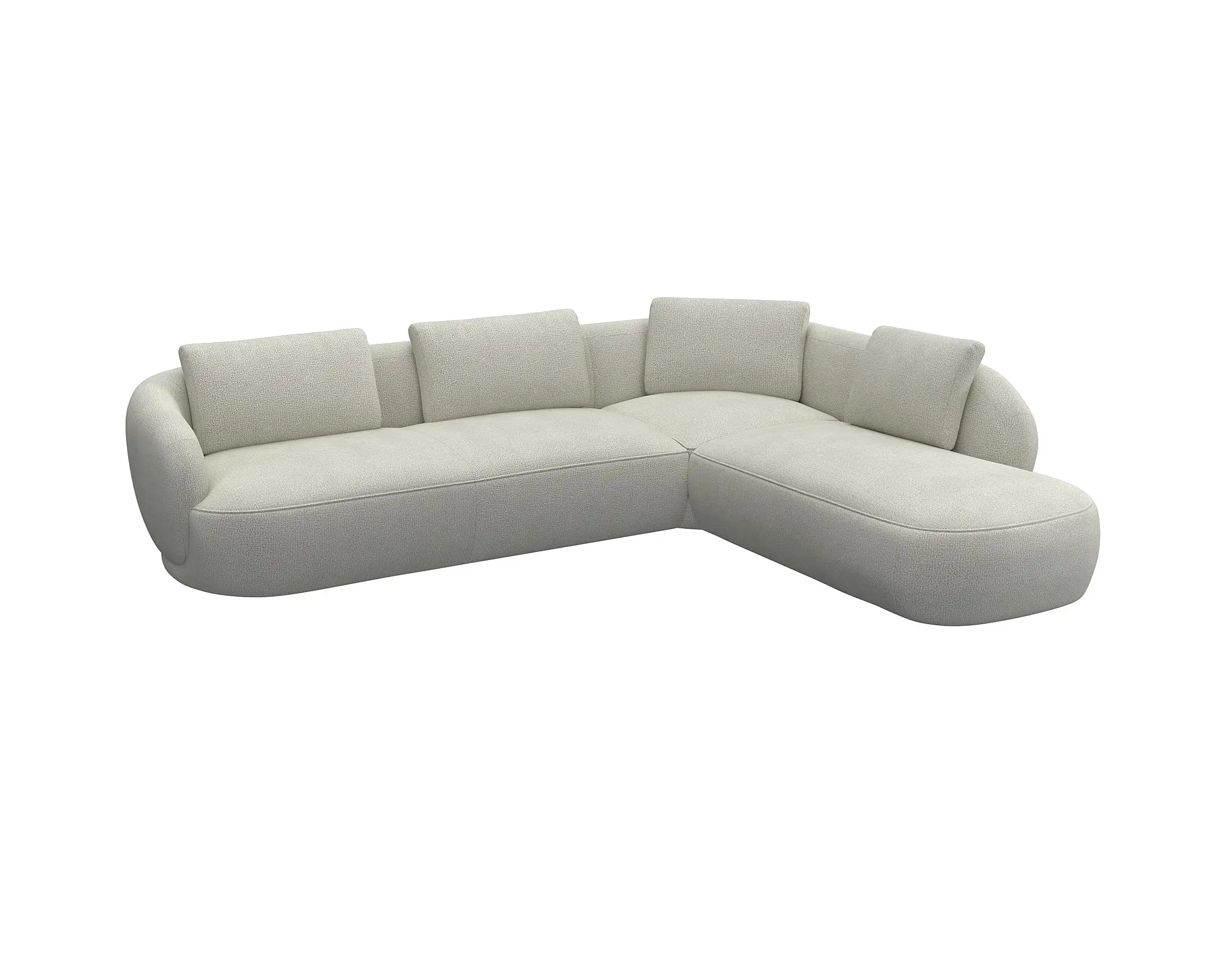 Flexlux 3 Sitzer Eckcouch Open-End Bild 2