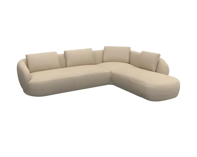 Torino 3 Sitzer Eckcouch Open-End 2